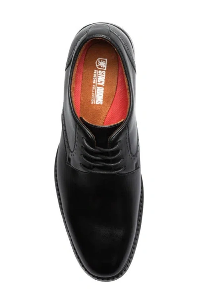 Stacy Adams Vinson Mens Round Closed Toe Oxford Shoes In Black