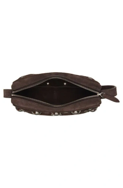 Valentino Garavani Nellcote Shoulder Bag In Brown