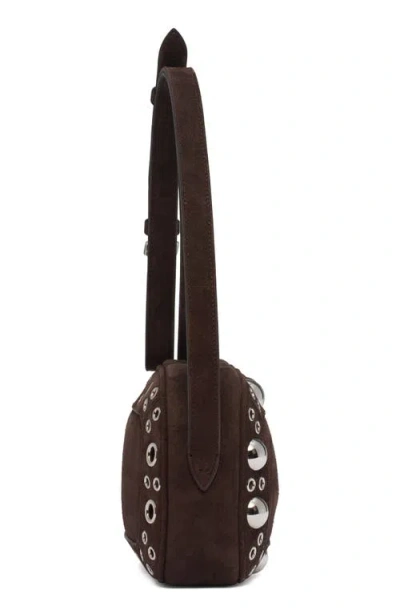 Valentino Garavani Nellcote Shoulder Bag In Brown