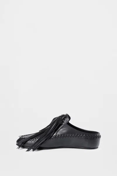 Ann Demeulemeester Hadle Soft Fringe Loafers In Multi