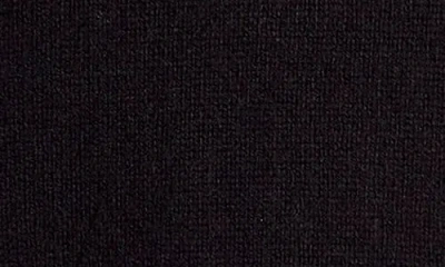 Vince Wool-cashmere Side-slit Turtleneck Sweater In Black