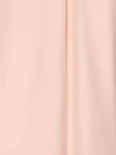 Ami Alexandre Mattiussi Sleeveless Knee Length Dress With Seam Design In Pink