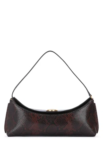 Jacquemus La Pochette Ovalo Shoulder Bag In Brown