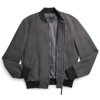 Last Wolf Elk Bomber Jacket In Gray