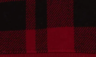 Polo Ralph Lauren Ralph Lauren Plaid Polo Bear Fleece Sweatshirt In Red