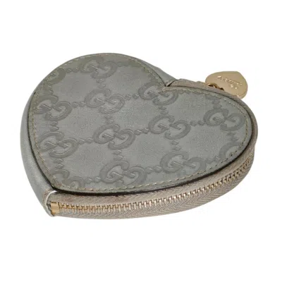 Pre-owned Gucci Silver Coin Purse/coin Case ()