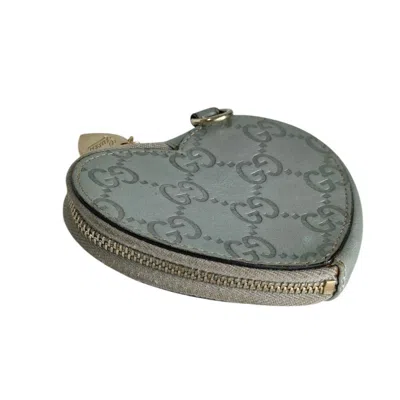 Pre-owned Gucci Silver Coin Purse/coin Case ()