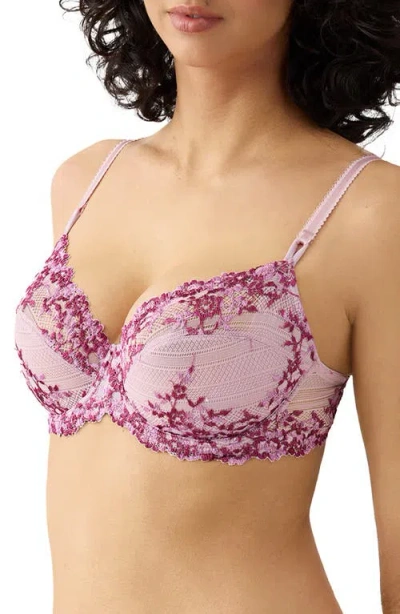 Wacoal Embrace Lace Underwire Bra In Pink