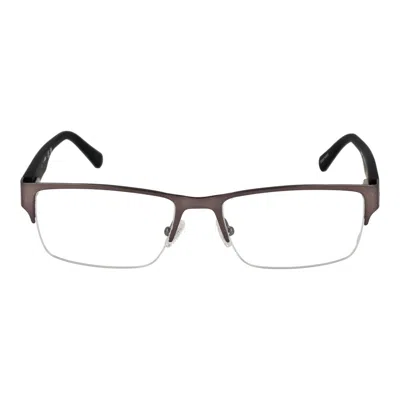Guess Brown Men Optical Frames In Black