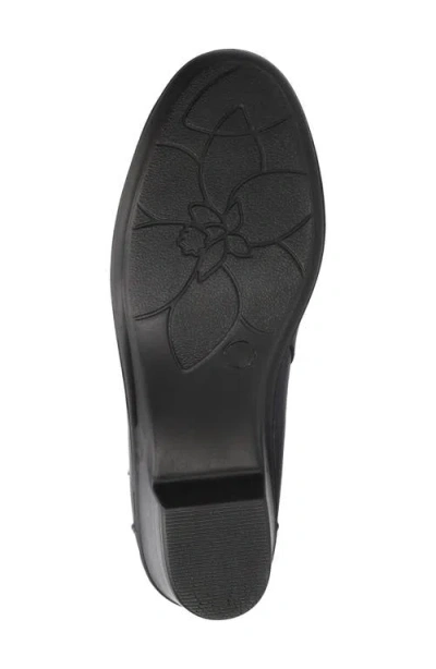 Easy Street Womens Jeanie Block Heel Booties In Blue