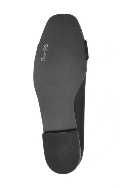 Easy Street Women's Keely Square Toe Ballet Flats In Black