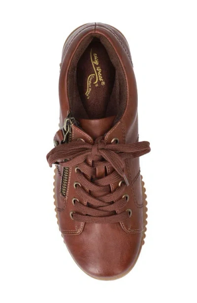 Easy Street Women's Novie Platform Sneakers In Brown