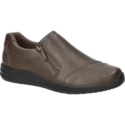 Easy Street Women's Karol Comfort Flats In Brown