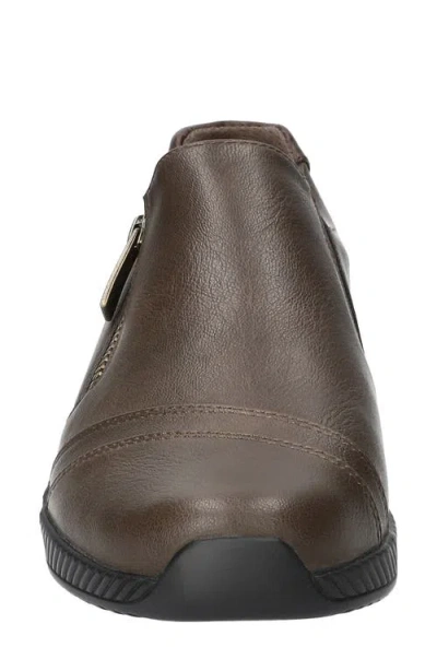 Easy Street Women's Karol Comfort Flats In Brown
