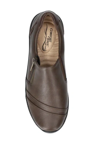 Easy Street Women's Karol Comfort Flats In Brown