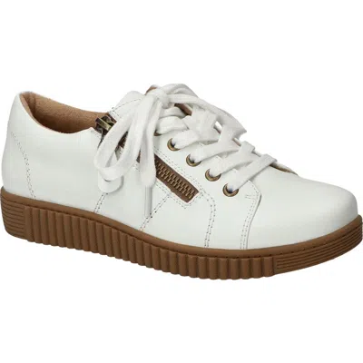 Easy Street Women's Novie Platform Sneakers In White