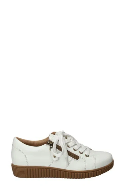 Easy Street Women's Novie Platform Sneakers In White