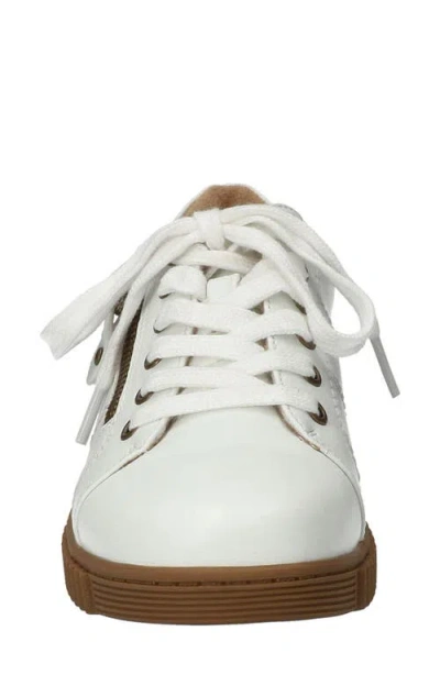 Easy Street Women's Novie Platform Sneakers In White