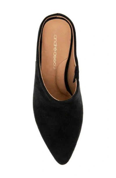 Andre Assous Willow Mule In Black
