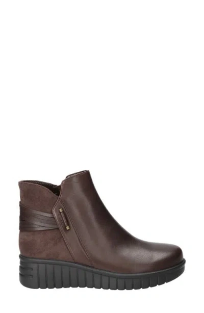 Bella Vita Women's Sueann Round Toe Ankle Booties In Brown