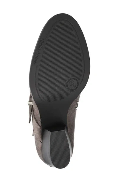 Bella Vita Women's Bowie Block Heel Ankle Booties In Gray