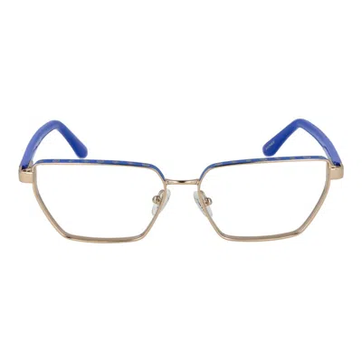 Guess Gold Women Optical Frames In Blue