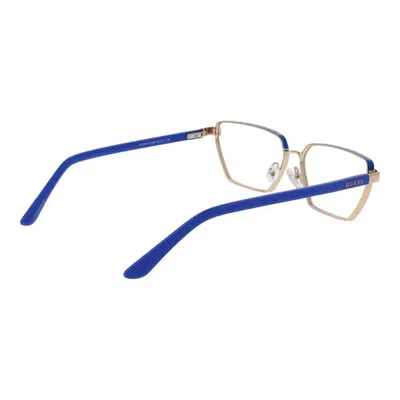 Guess Gold Women Optical Frames In Blue