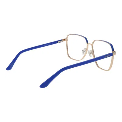 Guess Gold Women Optical Frames In Blue