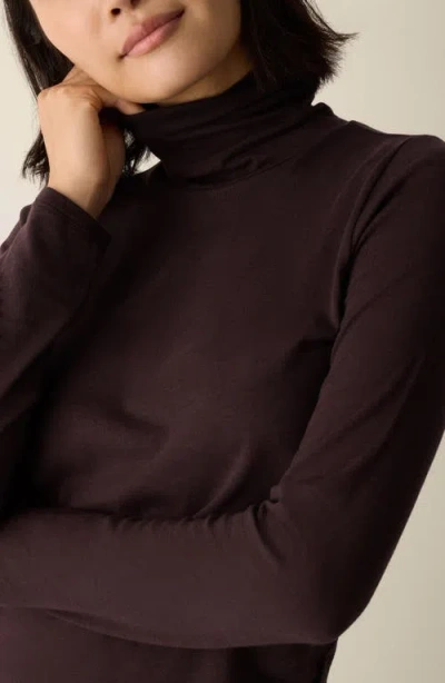 Eileen Fisher Women's Turtleneck Sweater, Regular And Plus In Black