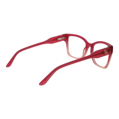 Guess Pink Women Optical Frames In Red