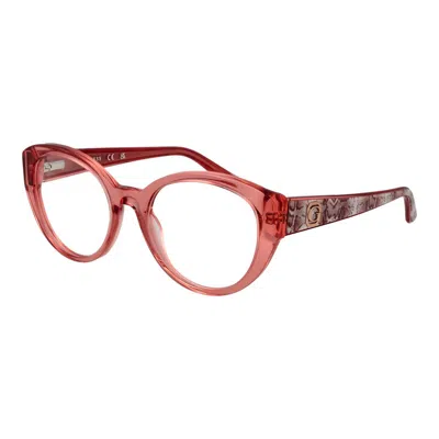 Guess Pink Women Optical Frames In Red
