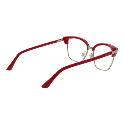 Guess Red Women Optical Frames In Brown
