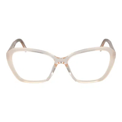 Guess White Women Optical Frames In Gold