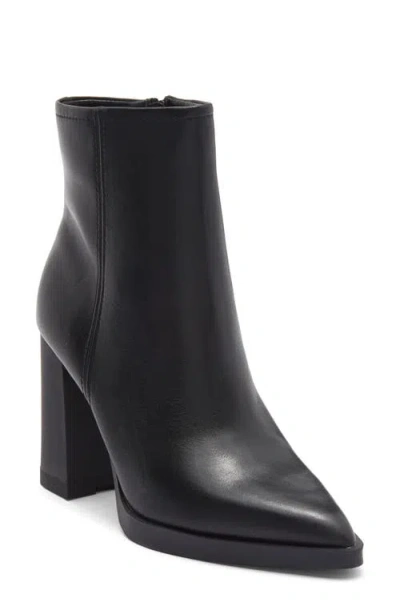 Steve Madden Harden Pointed Toe Bootie In Black