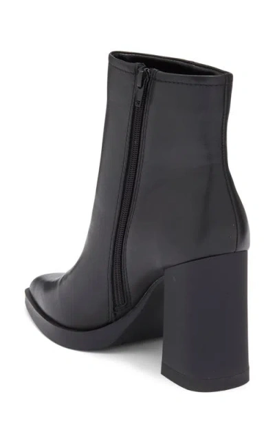 Steve Madden Harden Pointed Toe Bootie In Black