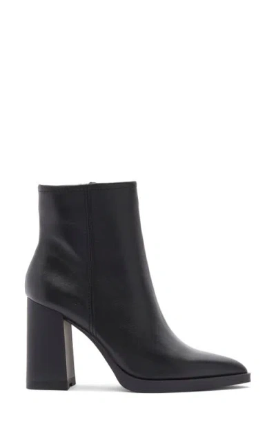 Steve Madden Harden Pointed Toe Bootie In Black