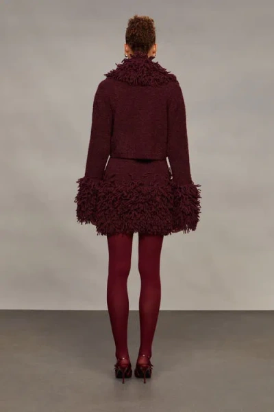 Amur Lilia Knit Top In Brown