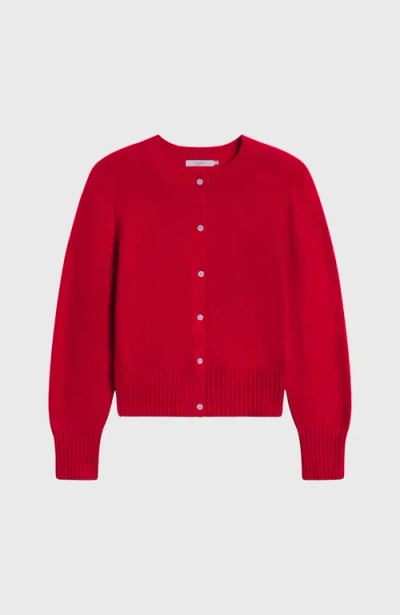 Almina Concept Knit Cardigan In Red