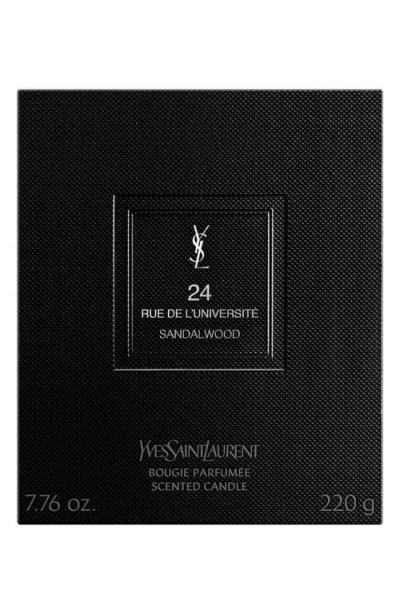 Saint Laurent Yves 24 Rue De L'université Candle In Black | ModeSens