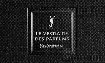 Saint Laurent Yves  Candle Accessory Set In Black
