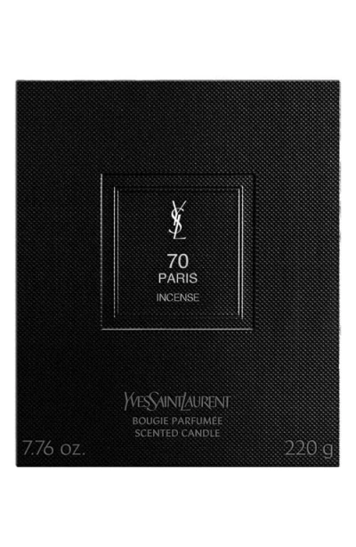Saint Laurent Yves  70 Paris Candle In Black