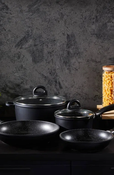 Cuisine::pro ® Stone Cookware Set 6pc In Black