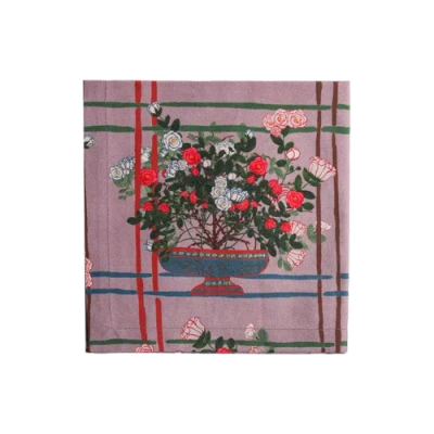 Sophie Williamson Design Napkins La Vie En Rose Offcut Version In Multi