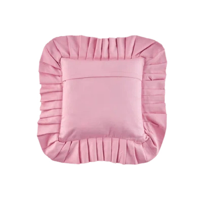 Sophie Williamson Design Ruffled Pillow Cover In Multi