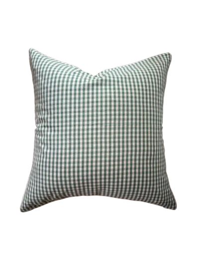Kd Weave Gingham Pillow Cover