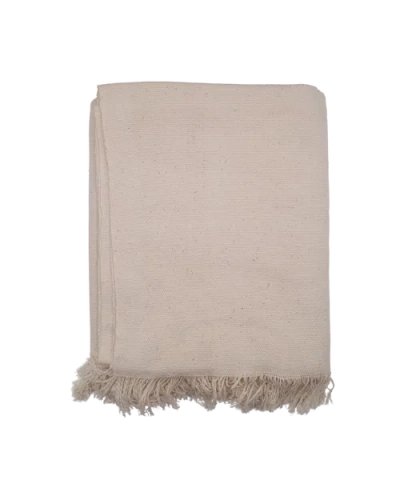 Kd Weave Weave Large Towel In Brown
