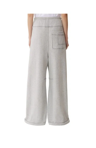 Lanvin Pleated Drawstring Trousers In Gray