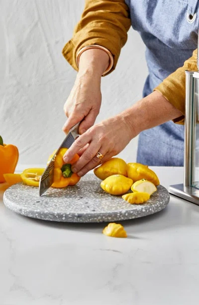 Cuisine::pro Id3 Samurai Gozen 7-pc. Knife Block Set In Silver