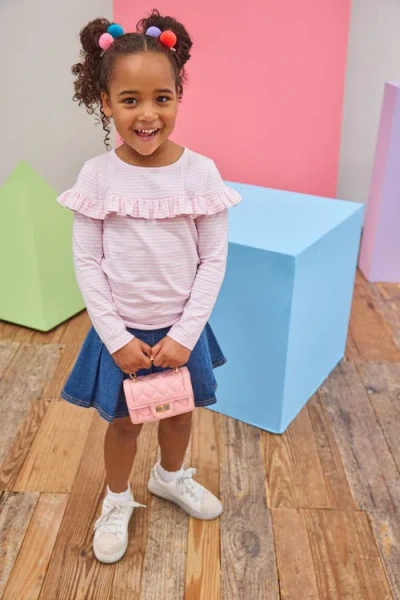 Bisby Kids' Pleated Mini Skort In Blue