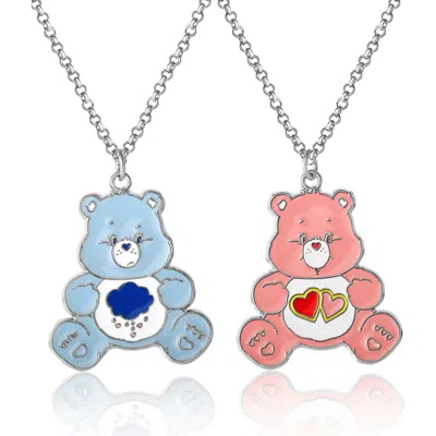 Care Bears Bff Necklace For 2 With Grumpy Bear And Love-a-lot Bear In Multi